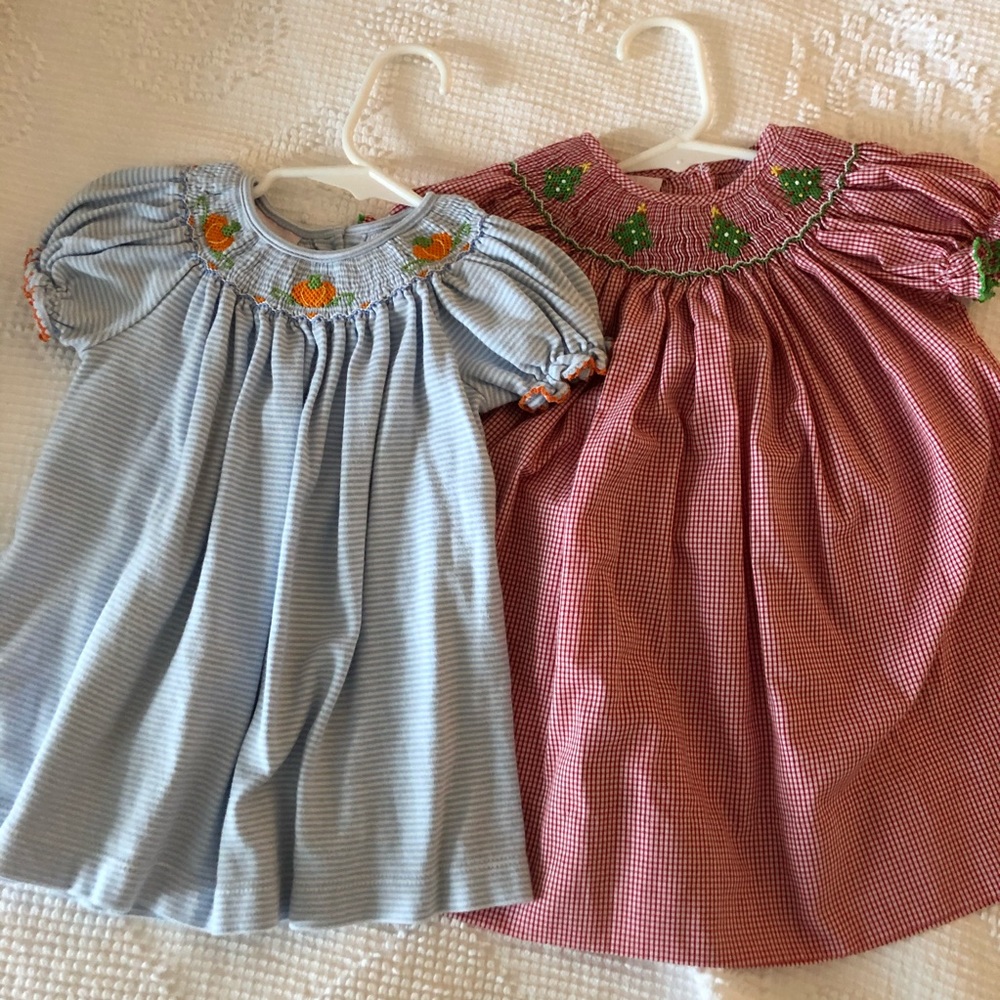 Holiday Smocked Dress Bundle